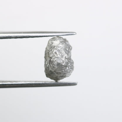 2.85 CT Natural African diamond - Raw Diamond - raw diamond chunks - Salt and Pepper Diamond - For Uncut Diamond Gold Ring - Special Gift