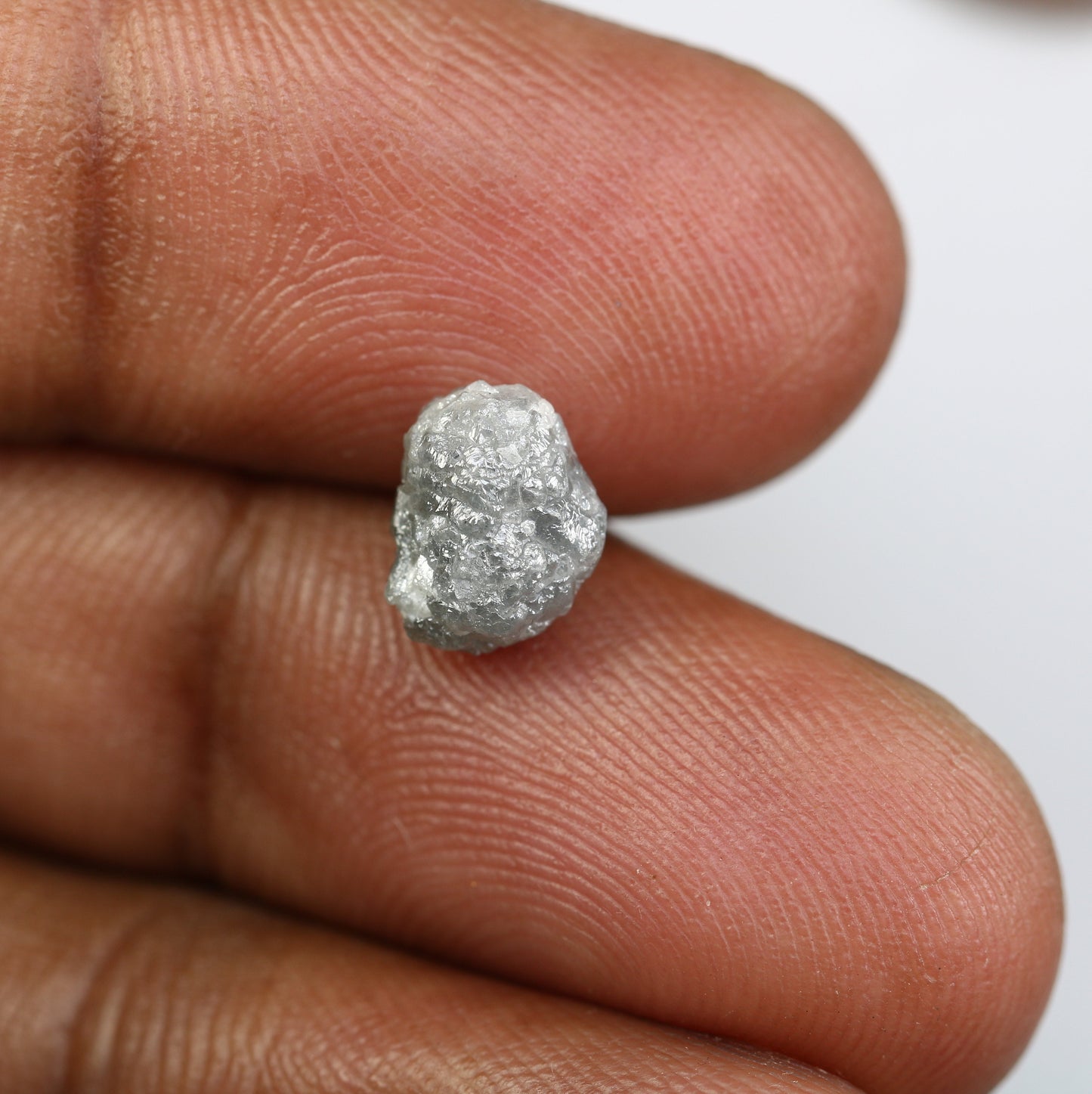 2.85 CT Natural African diamond - Raw Diamond - raw diamond chunks - Salt and Pepper Diamond - For Uncut Diamond Gold Ring - Special Gift