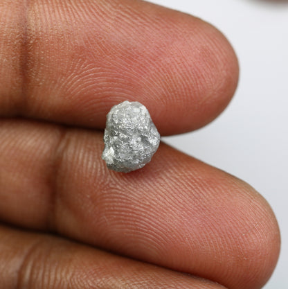2.85 CT Natural African diamond - Raw Diamond - raw diamond chunks - Salt and Pepper Diamond - For Uncut Diamond Gold Ring - Special Gift