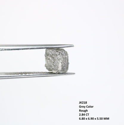 2.84 CT Natural African diamond - Raw Diamond - raw diamond chunks - Salt and Pepper Diamond - For Uncut Diamond Gold Ring - Special Gift