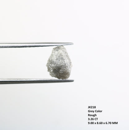 3.26 CT Natural African diamond - Raw Diamond - raw diamond chunks - Salt and Pepper Diamond - For Uncut Diamond Gold Ring - Special Gift