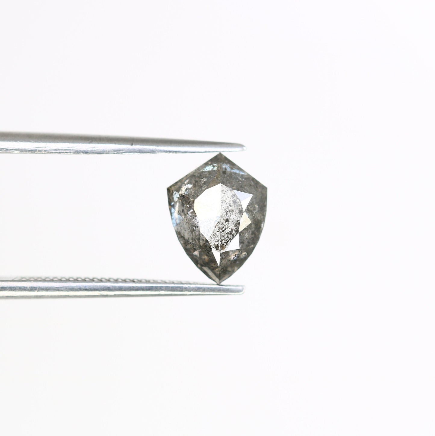 1.50 CT 8.50 MM Geometric Shape Salt And Pepper Diamond For Beautiful Jewelry | Unique Diamond | Antique Jewelry | Birthday Gift Diamonds