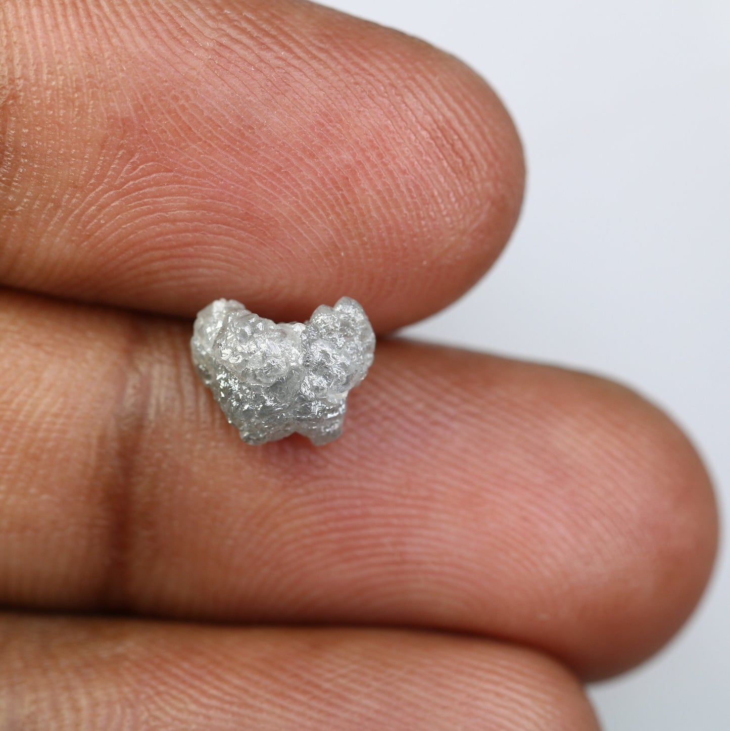 2.58 CT Natural African diamond - Raw Diamond - raw diamond chunks - Salt and Pepper Diamond - For Uncut Diamond Gold Ring - Special Gift