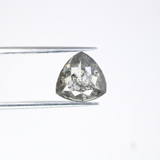 3.58 CT Triangle Shape Loose Salt And Pepper Galaxy Diamond For Wedding Band | Triangle Diamond Pendant | Gift For Her | Wedding Gift