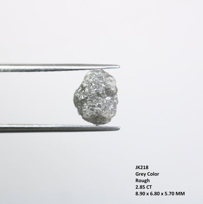 2.85 CT Natural African diamond - Raw Diamond - raw diamond chunks - Salt and Pepper Diamond - For Uncut Diamond Gold Ring - Special Gift