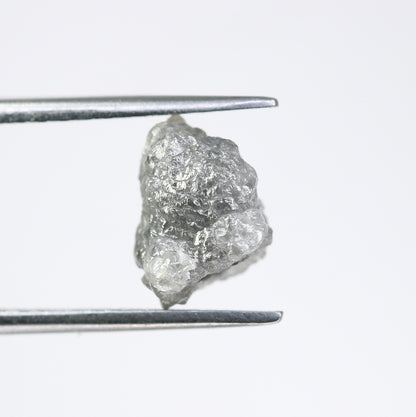 3.15 CT Natural African diamond - Raw Diamond - raw diamond chunks - Salt and Pepper Diamond - For Uncut Diamond Gold Ring - Special Gift