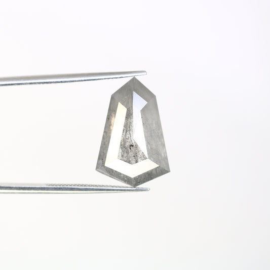 6.60 CT Salt and Pepper Natural Loose Diamond, Geometric Cut for Handmade Necklace Pendant, Diamond Bracelet Engagement Gold Ring For Women