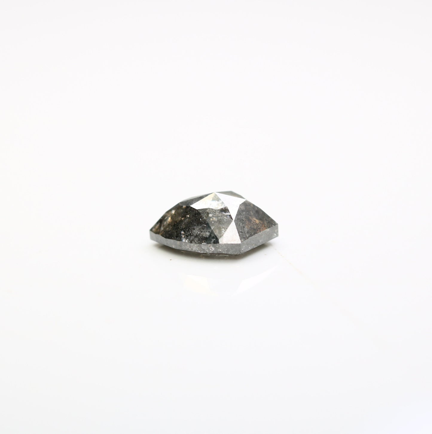 1.50 CT 8.50 MM Geometric Shape Salt And Pepper Diamond For Beautiful Jewelry | Unique Diamond | Antique Jewelry | Birthday Gift Diamonds