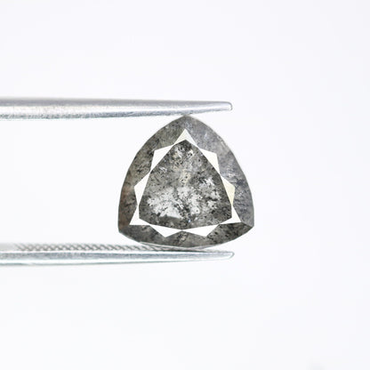 3.58 CT Triangle Shape Loose Salt And Pepper Galaxy Diamond For Wedding Band | Triangle Diamond Pendant | Gift For Her | Wedding Gift