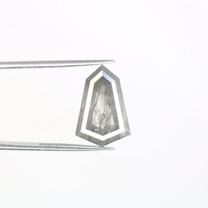 6.60 CT Salt and Pepper Natural Loose Diamond, Geometric Cut for Handmade Necklace Pendant, Diamond Bracelet Engagement Gold Ring For Women