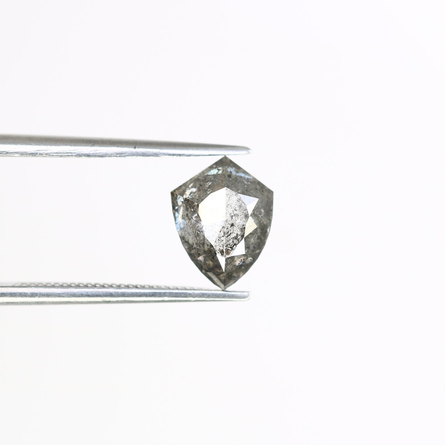 1.50 CT 8.50 MM Geometric Shape Salt And Pepper Diamond For Beautiful Jewelry | Unique Diamond | Antique Jewelry | Birthday Gift Diamonds