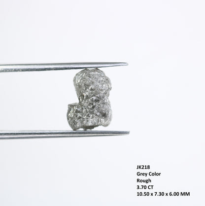 3.70 CT Natural African diamond - Raw Diamond - raw diamond chunks - Salt and Pepper Diamond - For Uncut Diamond Gold Ring - Special Gift