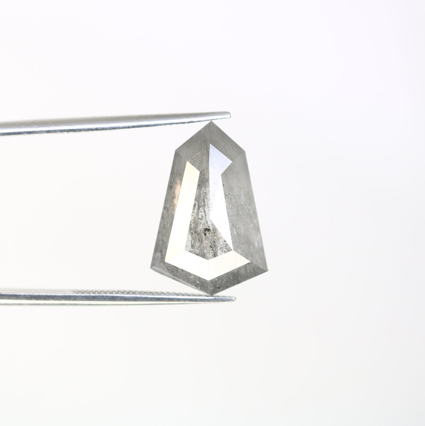 6.60 CT Salt and Pepper Natural Loose Diamond, Geometric Cut for Handmade Necklace Pendant, Diamond Bracelet Engagement Gold Ring For Women