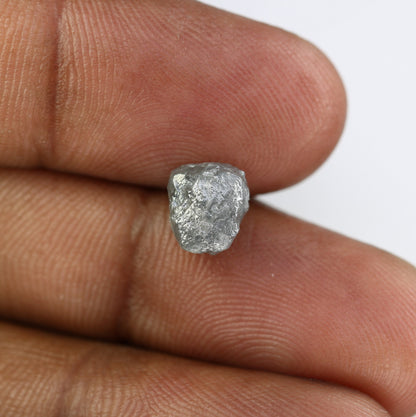 3.74 CT Natural African diamond - Raw Diamond - raw diamond chunks - Salt and Pepper Diamond - For Uncut Diamond Gold Ring - Special Gift