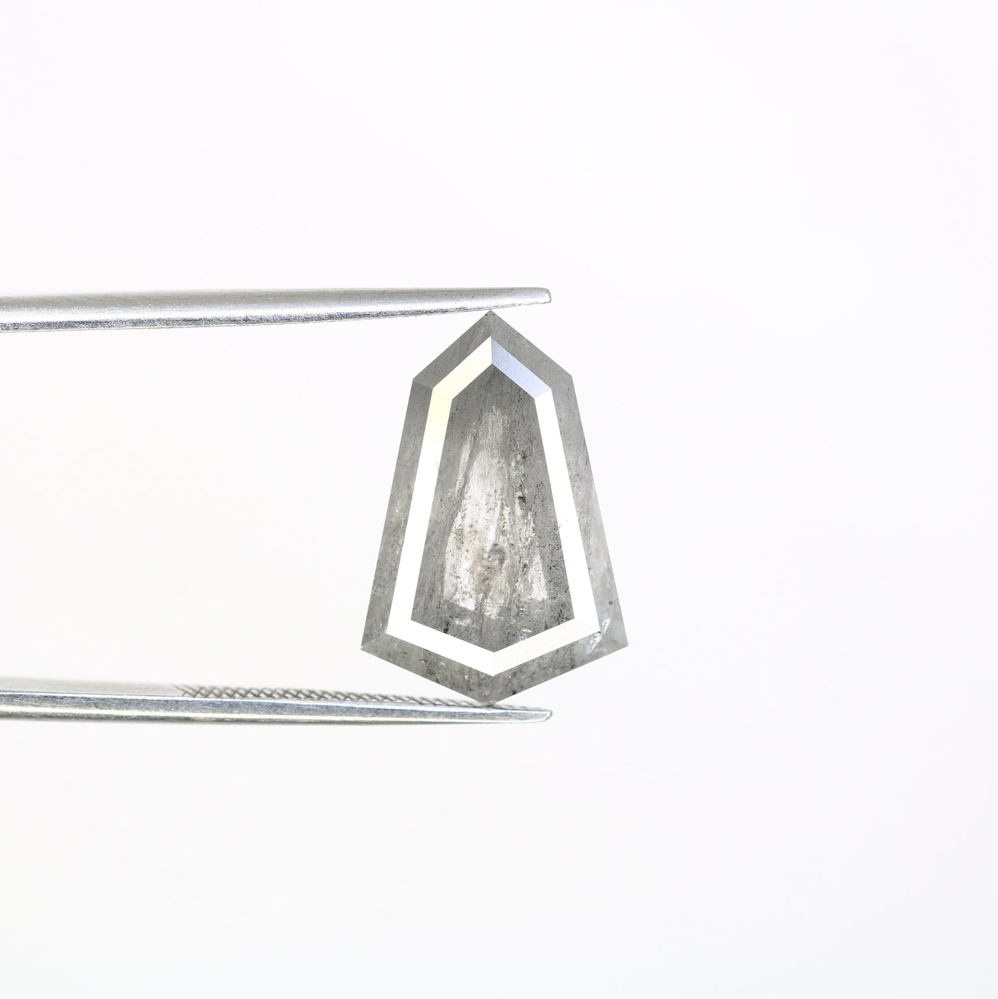 6.60 CT Salt and Pepper Natural Loose Diamond, Geometric Cut for Handmade Necklace Pendant, Diamond Bracelet Engagement Gold Ring For Women