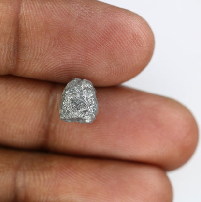3.74 CT Natural African diamond - Raw Diamond - raw diamond chunks - Salt and Pepper Diamond - For Uncut Diamond Gold Ring - Special Gift