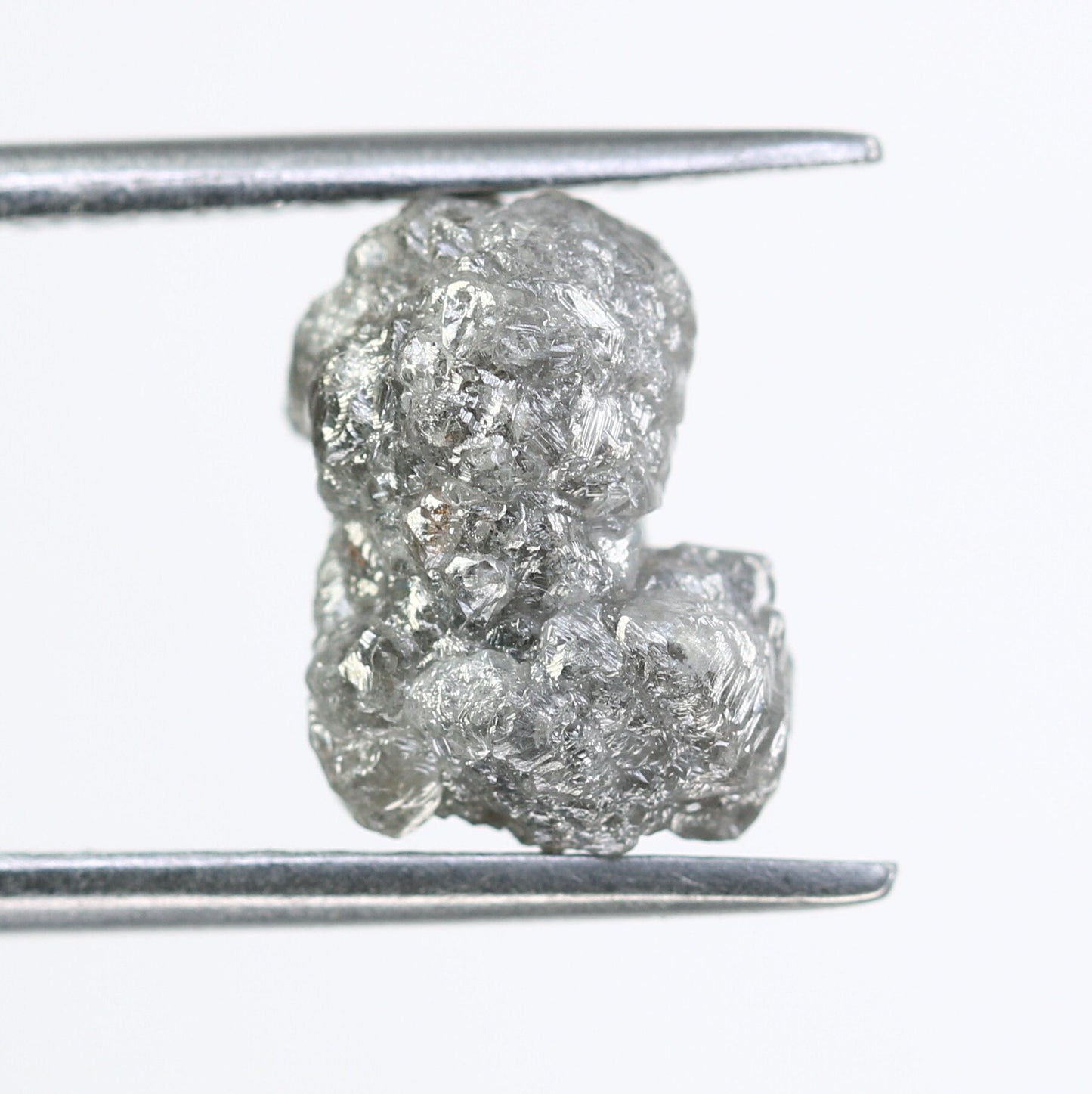 3.70 CT Natural African diamond - Raw Diamond - raw diamond chunks - Salt and Pepper Diamond - For Uncut Diamond Gold Ring - Special Gift