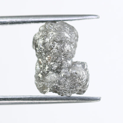 3.70 CT Natural African diamond - Raw Diamond - raw diamond chunks - Salt and Pepper Diamond - For Uncut Diamond Gold Ring - Special Gift