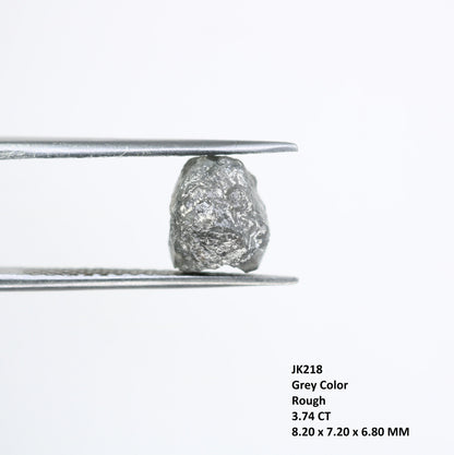 3.74 CT Natural African diamond - Raw Diamond - raw diamond chunks - Salt and Pepper Diamond - For Uncut Diamond Gold Ring - Special Gift