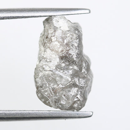 2.90 CT Natural African diamond - Raw Diamond - raw diamond chunks - Salt and Pepper Diamond - For Uncut Diamond Gold Ring - Special Gift