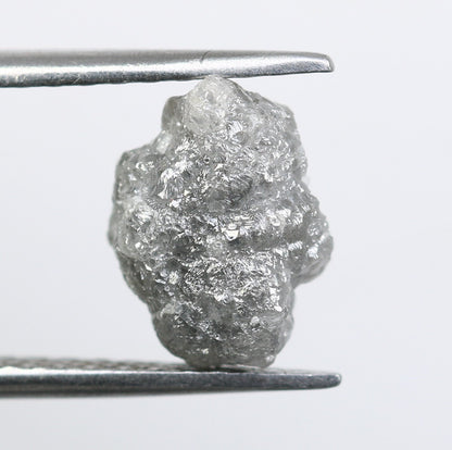 3.06 CT Natural African diamond - Raw Diamond - raw diamond chunks - Salt and Pepper Diamond - For Uncut Diamond Gold Ring - Special Gift