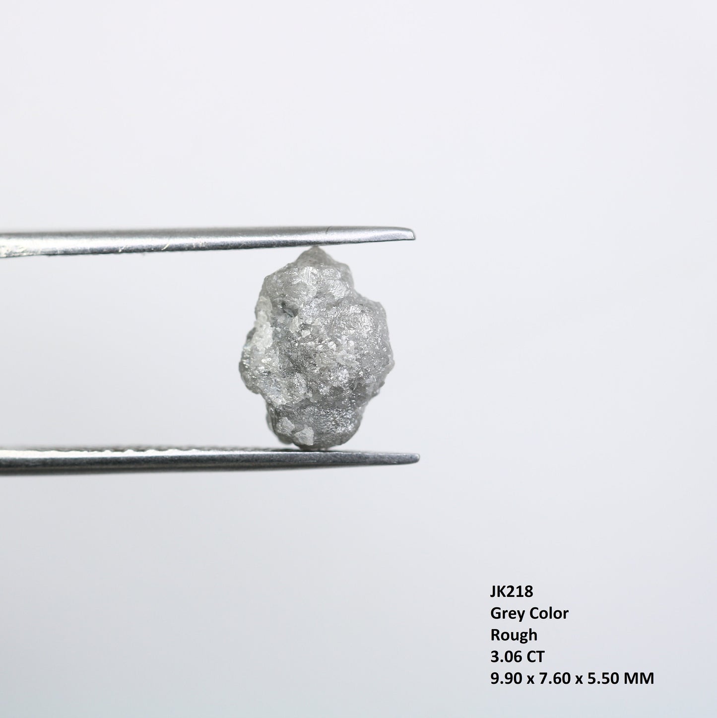 3.06 CT Natural African diamond - Raw Diamond - raw diamond chunks - Salt and Pepper Diamond - For Uncut Diamond Gold Ring - Special Gift