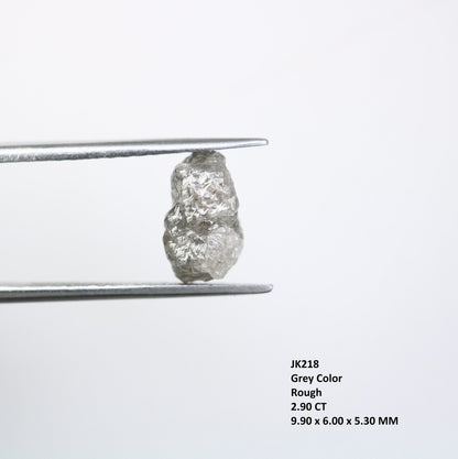 2.90 CT Natural African diamond - Raw Diamond - raw diamond chunks - Salt and Pepper Diamond - For Uncut Diamond Gold Ring - Special Gift