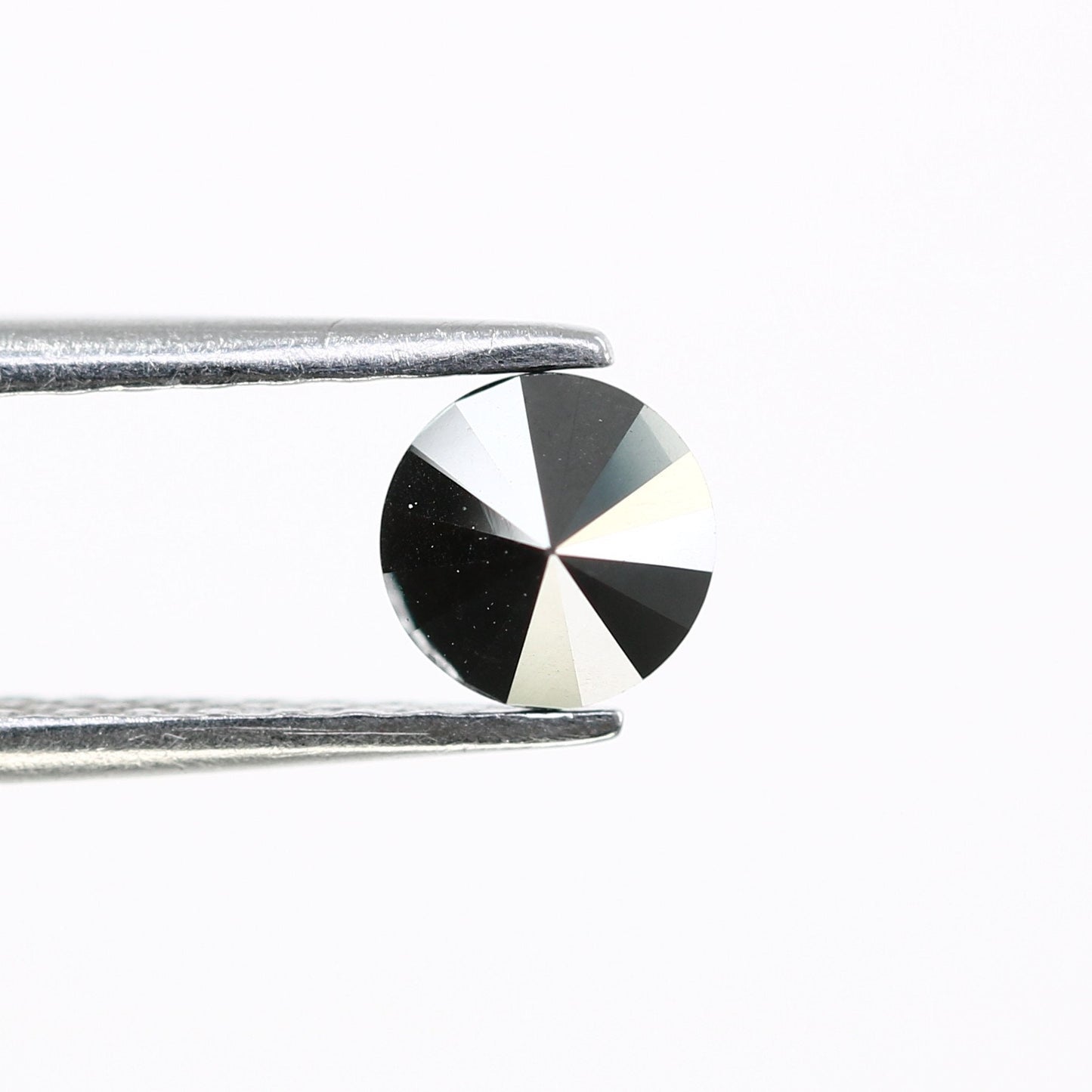 0.72 CT Loose Round Brilliant Cut Fancy Black Beautiful Diamond For Wedding Ring | Round Diamond Ring | Diamond Earring | Black Pendant