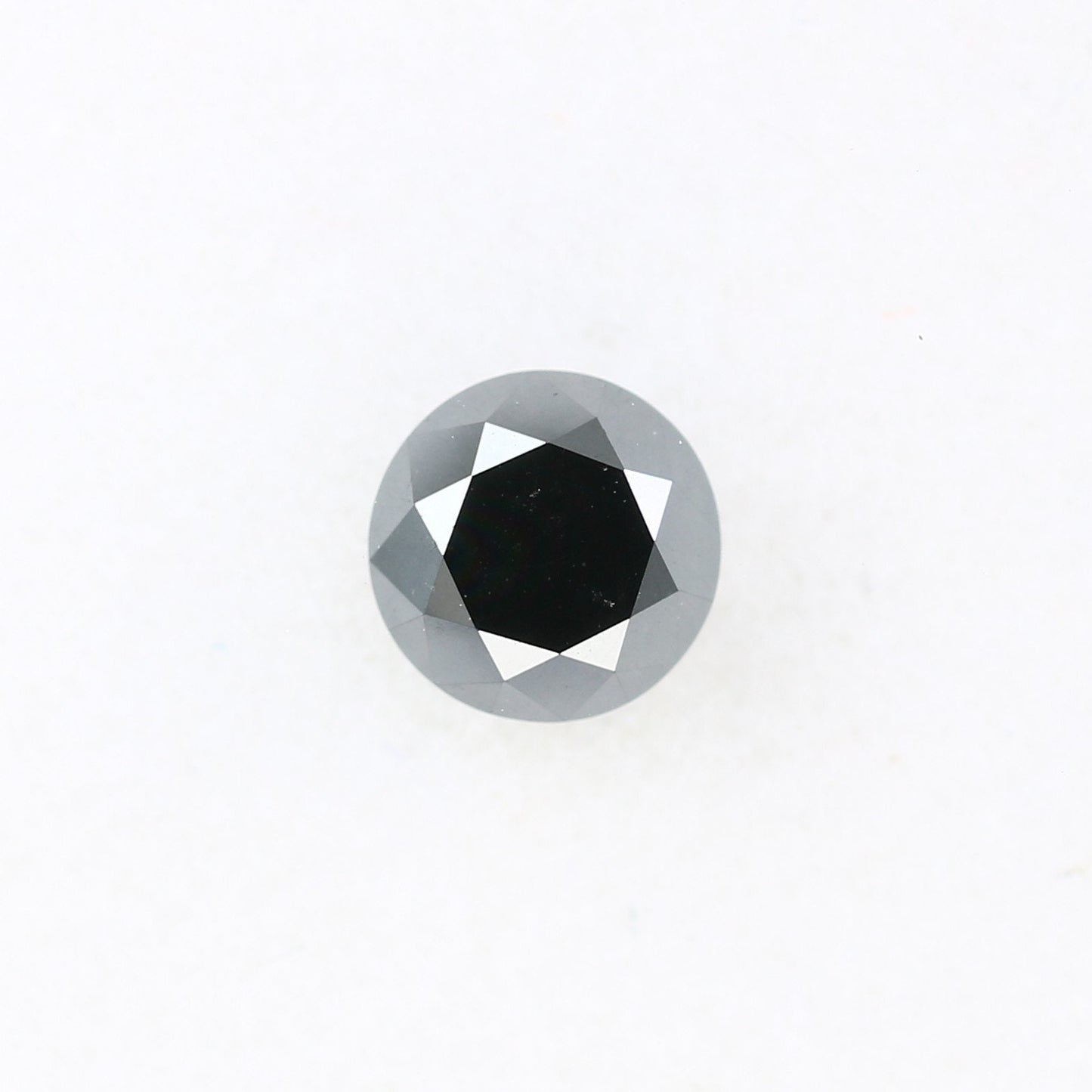 0.72 CT Loose Round Brilliant Cut Fancy Black Beautiful Diamond For Wedding Ring | Round Diamond Ring | Diamond Earring | Black Pendant