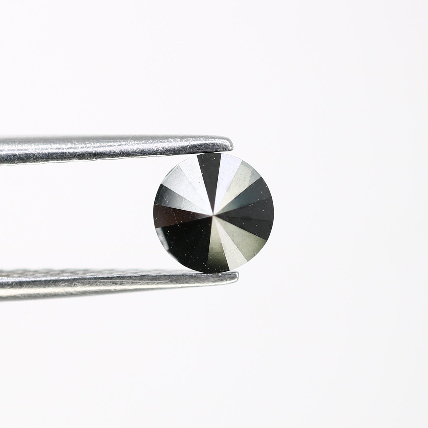 0.69 CT Antique Black Round Brilliant Cut Beautiful Diamond For Engagement Ring | Brilliant Cut Diamond | Black Round Diamond | Gift For Her