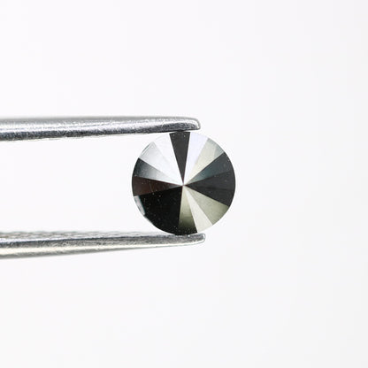 0.69 CT Antique Black Round Brilliant Cut Beautiful Diamond For Engagement Ring | Brilliant Cut Diamond | Black Round Diamond | Gift For Her
