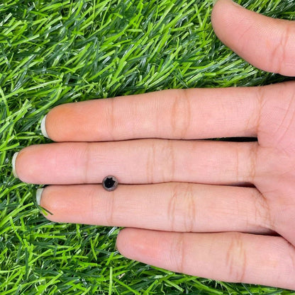 0.69 CT Antique Black Round Brilliant Cut Beautiful Diamond For Engagement Ring | Brilliant Cut Diamond | Black Round Diamond | Gift For Her