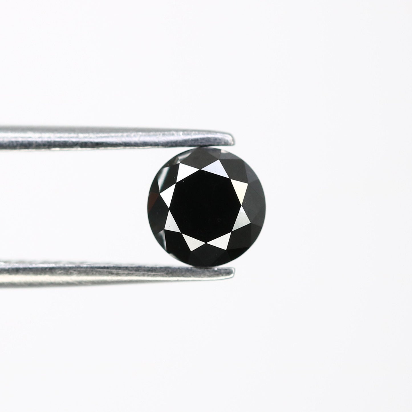 0.69 CT Antique Black Round Brilliant Cut Beautiful Diamond For Engagement Ring | Brilliant Cut Diamond | Black Round Diamond | Gift For Her