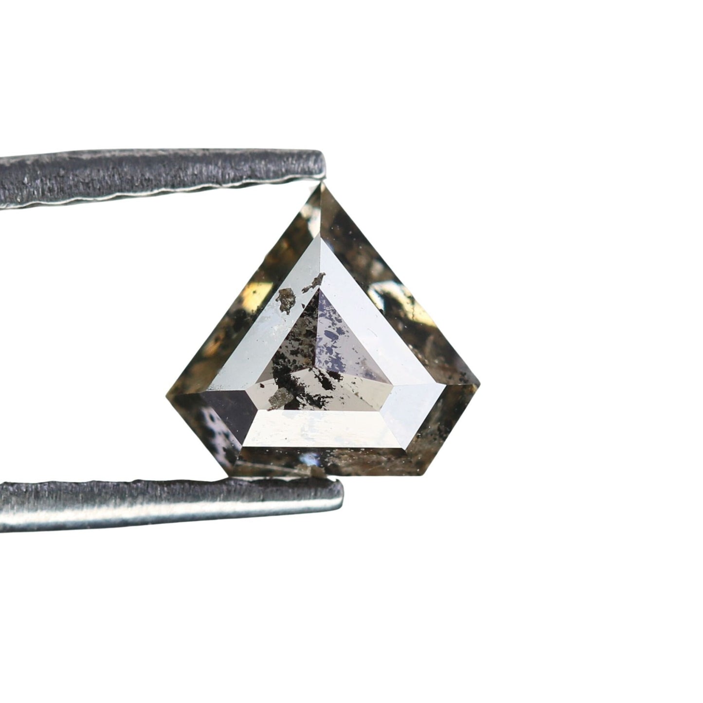 0.70 CT Diamond Cut Salt And Pepper Natural Loose Diamond For Jewelry | Salt and Pepper Ring | Anniversary Gift | Gift For WifeFor Gold Ring