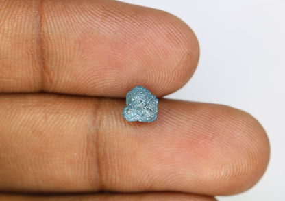 1.55 CT Natural African diamond - Raw Diamond - raw diamond chunks - Salt and Pepper Diamond - For Uncut Diamond Gold Ring - Special Gift