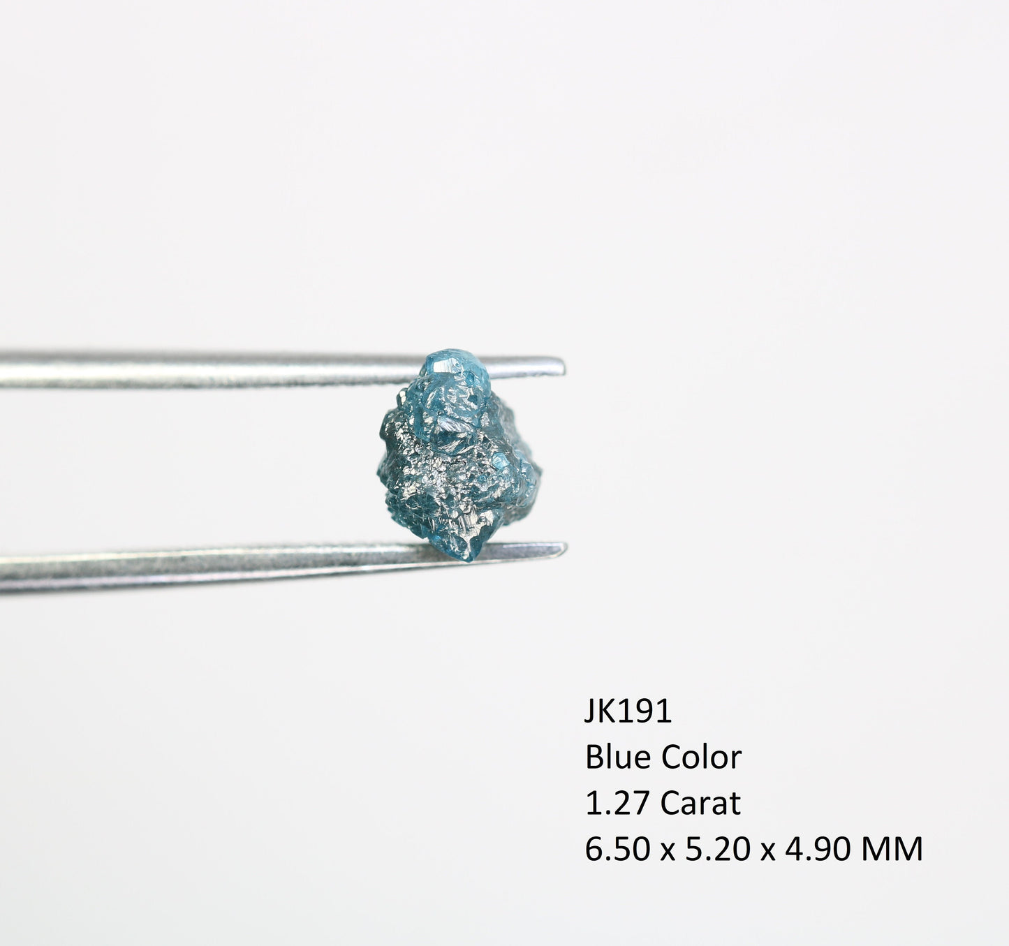 1.27 CT Natural African diamond - Raw Diamond - raw diamond chunks - Salt and Pepper Diamond - For Uncut Diamond Gold Ring - Special Gift