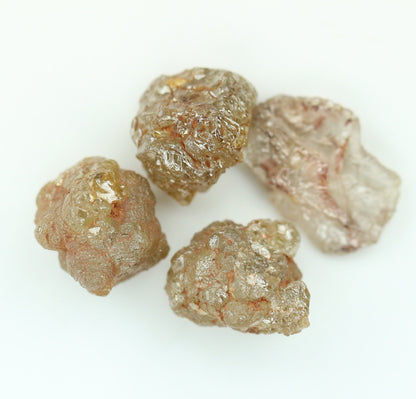 5.27 CT Red Raw Uncut Loose Diamond For Engagement RingFor Gold Ring Diamonds