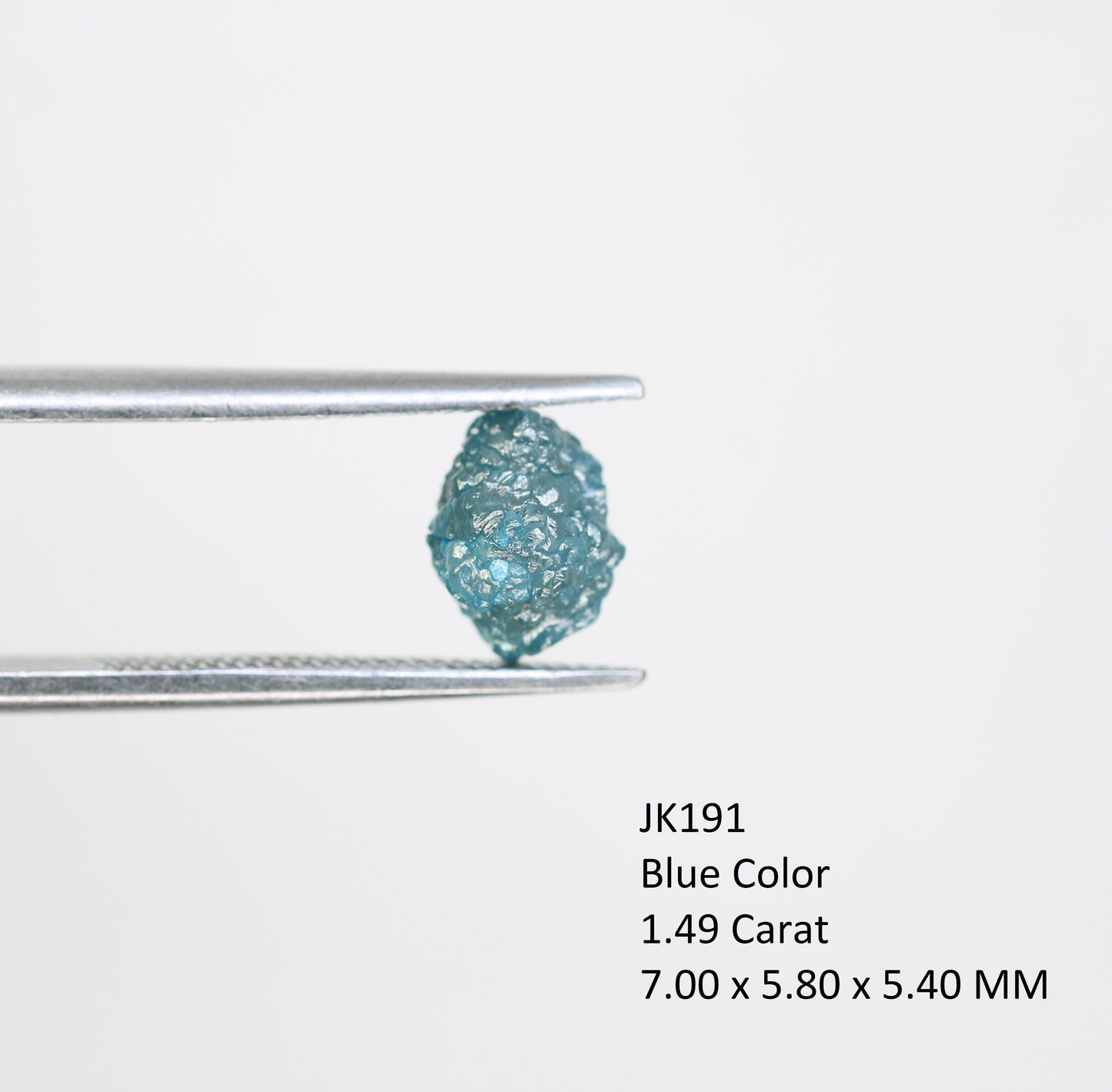 1.49 CT Natural African diamond - Raw Diamond - raw diamond chunks - Salt and Pepper Diamond - For Uncut Diamond Gold Ring - Special Gift