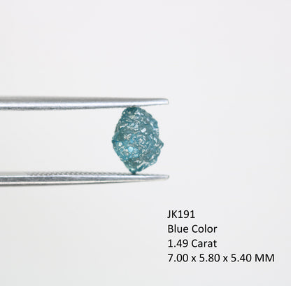 1.49 CT Natural African diamond - Raw Diamond - raw diamond chunks - Salt and Pepper Diamond - For Uncut Diamond Gold Ring - Special Gift