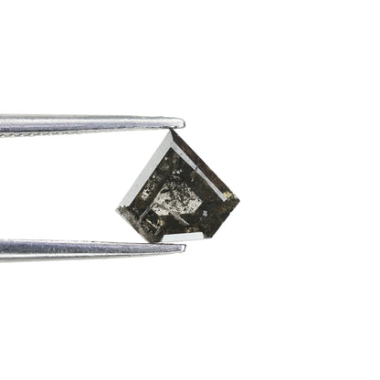 0.87 CT Fancy Diamond Cut Loose Salt And Pepper Galaxy Diamond For Jewelry | Customize Jewelry | Wedding Band | Gift For Women & Men