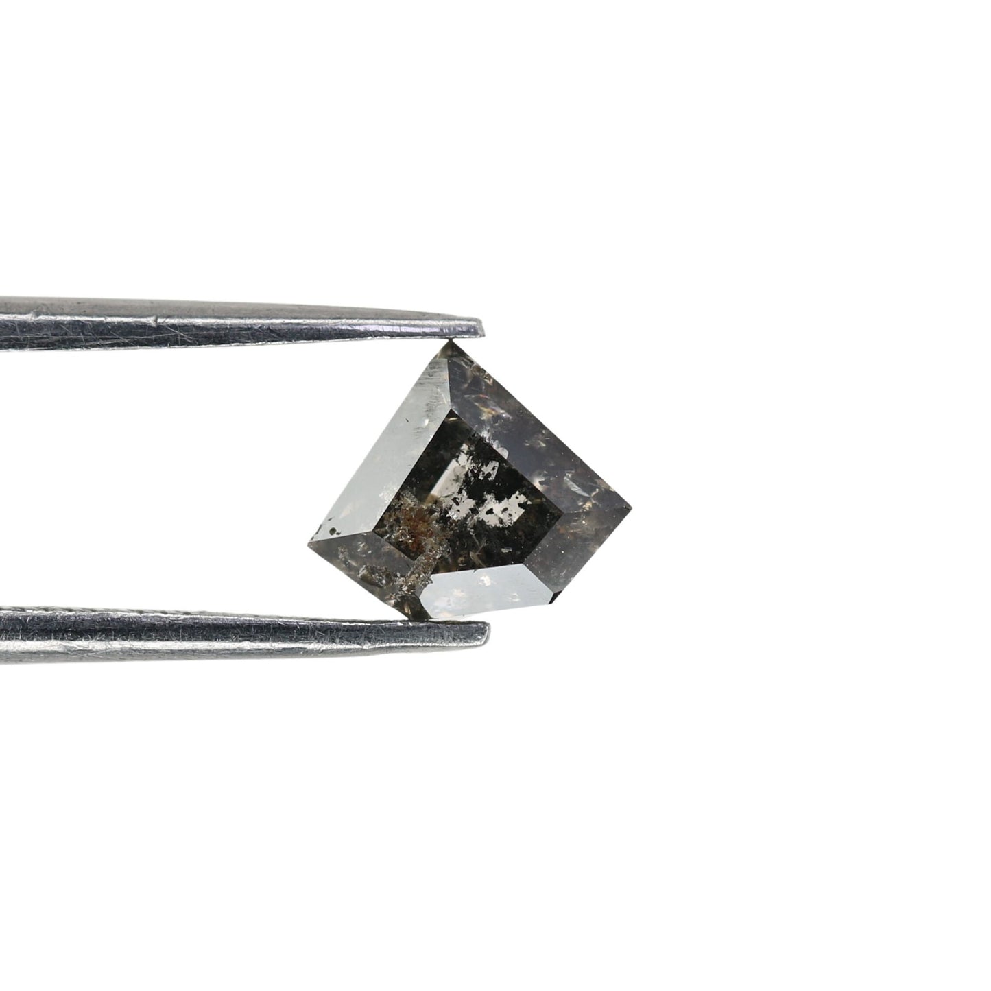 0.91 CT Antique Diamond Cut Natural Salt And Pepper Diamond For Designer Jewelry | Pentagon Cut Diamond | Statement Jewelry | Customize Ring