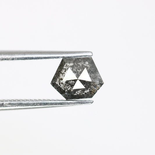 0.75 CT Salt and Pepper Natural Loose Diamond, Geometric Cut for Handmade Necklace Pendant, Diamond Bracelet Engagement Gold Ring For Women