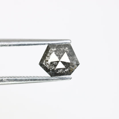 0.75 CT Salt and Pepper Natural Loose Diamond, Geometric Cut for Handmade Necklace Pendant, Diamond Bracelet Engagement Gold Ring For Women