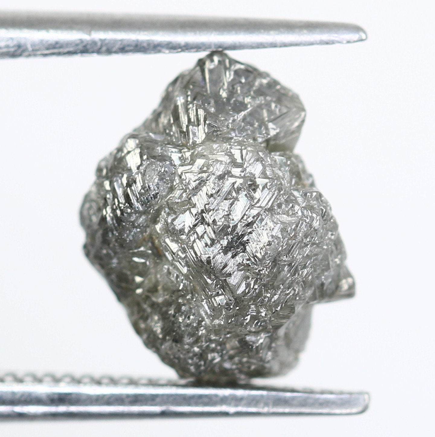 2.64 CT Natural African diamond - Raw Diamond - raw diamond chunks - Salt and Pepper Diamond - For Uncut Diamond Gold Ring - Special Gift