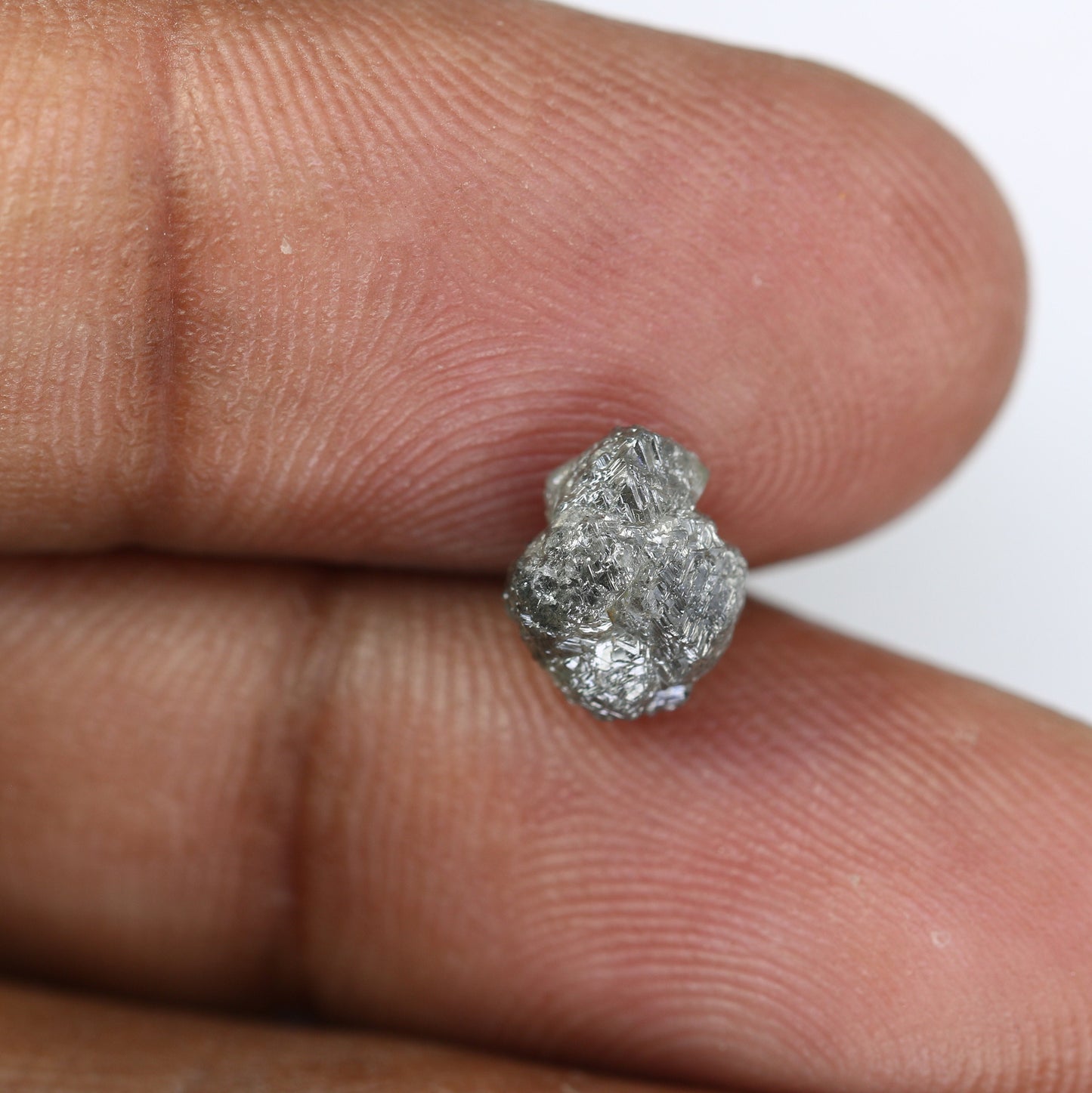 2.64 CT Natural African diamond - Raw Diamond - raw diamond chunks - Salt and Pepper Diamond - For Uncut Diamond Gold Ring - Special Gift