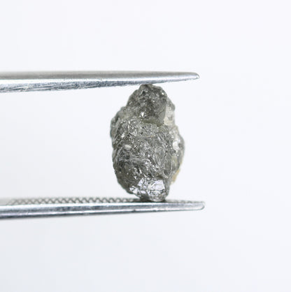 2.64 CT Natural African diamond - Raw Diamond - raw diamond chunks - Salt and Pepper Diamond - For Uncut Diamond Gold Ring - Special Gift