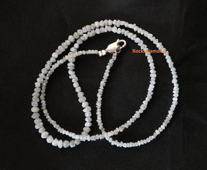 Raw Rough Diamond Beads | Faceted AAA Quality Loose Gems for Retro & Crystal Necklaces | Unique Handmade Jewelry DIY Craft Supplies