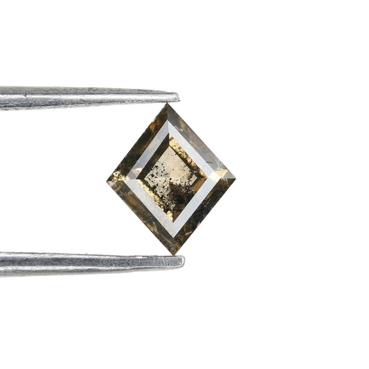 0.72 CT Antique Kite shape Natural Loose Diamond  -Kite Shape Salt and Pepper Diamond - For Salt Pepper Diamond Ring - Sale Offer- Unique