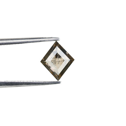 0.72 CT Antique Kite shape Natural Loose Diamond  -Kite Shape Salt and Pepper Diamond - For Salt Pepper Diamond Ring - Sale Offer- Unique
