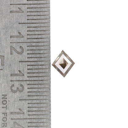 0.72 CT Antique Kite shape Natural Loose Diamond  -Kite Shape Salt and Pepper Diamond - For Salt Pepper Diamond Ring - Sale Offer- Unique
